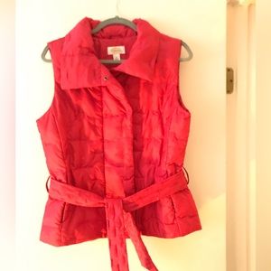 Talbots puffer vest